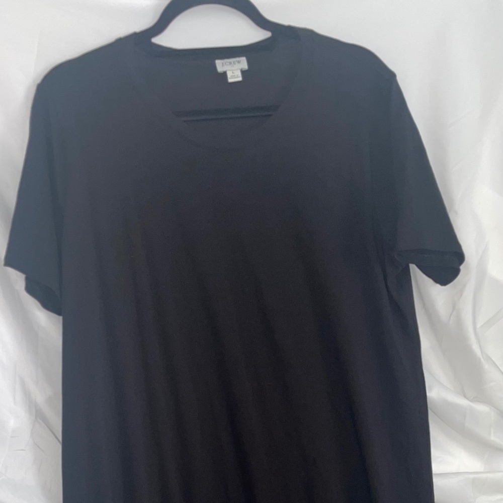 Re-Imagined by J.Crew Maxi Long Black 100% Cotton Dress
